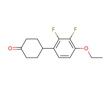4-(2,3-difluoro-4-ethoxyphenyl)-cyclohexanone