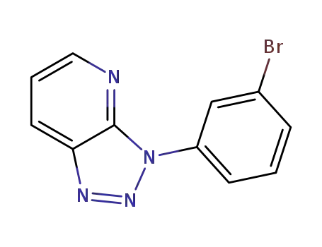 3H-1,2,3-Triazolo[4,5-b]pyridine, 3-(3-bromophenyl)-