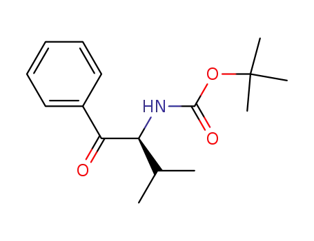(S)-tert-butyl 3-methyl-1-oxo-1-phenylbutan-2-ylcarbamate