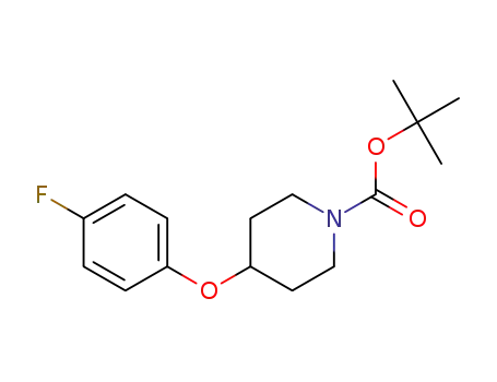 1-Piperidinecarboxylic acid, 4-(4-fluorophenoxy)-, 1,1-diMethylethyl ester