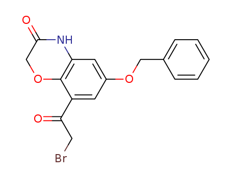 6-(benzyloxy)-8-(2-broMoacetyl)-2H-benzo[b][1,4]oxazin-3(4H)-one