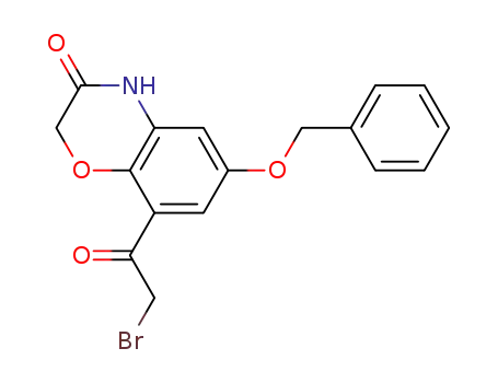 6-(benzyloxy)-8-(2-broMoacetyl)-2H-benzo[b][1,4]oxazin-3(4H)-one