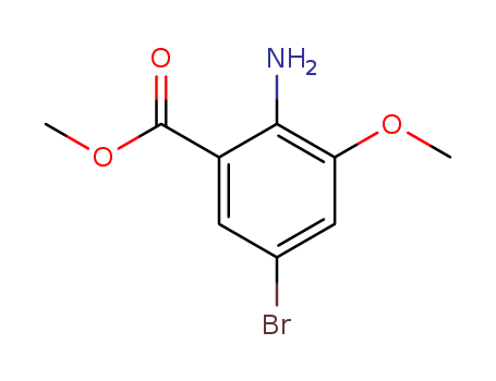 methyl 2-amino-5-bromo-3-methoxybenzoate  Cas no.115378-21-7 98%