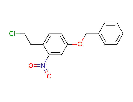 2-(4-benzyloxy-2-nitrophenyl)ethyl chloride