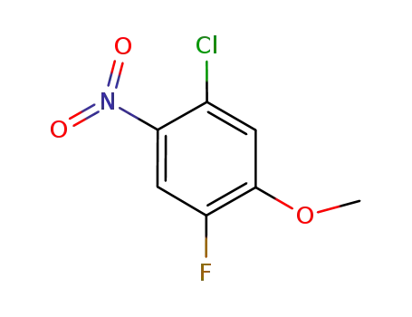 Benzene, 1-chloro-4-fluoro-5-methoxy-2-nitro-