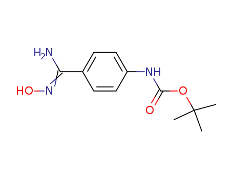 TERT-부틸 4-(N-HYDROXYCARBAMIMIDOYL)-페닐카바메이트