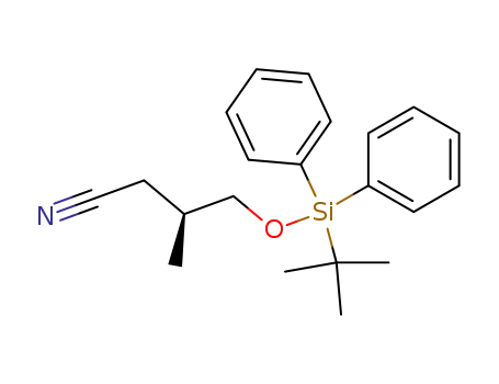 (3S)-4-[(tert-butyldiphenylsilyl)oxy]-3-methylbutanenitrile