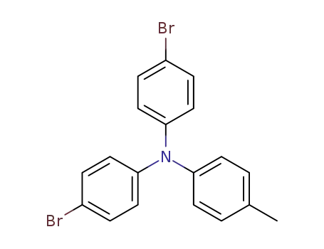 Molecular Structure of 100308-67-6 (4-BroMo-N-(4-broMophenyl)-N-(p-tolyl)aniline)