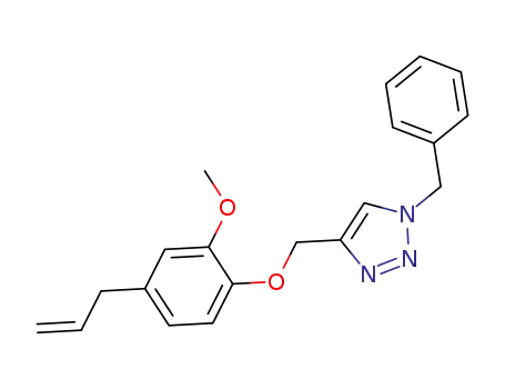 4-((4-allyl-2-methoxyphenoxy)methyl)-1-benzyl-1H-1,2,3-triazole