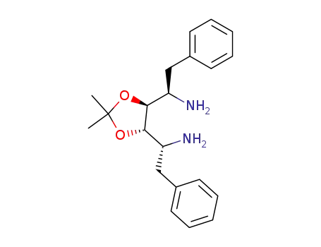 (1R,1'R)-1,1'-((4S,5S)-2,2-dimethyl-1,3-dioxolane-4,5-diyl)bis(2-phenylethanamine)