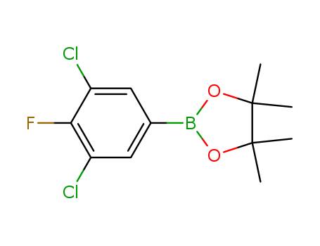 2-(3,5-dichloro-4-fluorophenyl)-4,4,5,5-tetramethyl-1,3,2-dioxaborolane