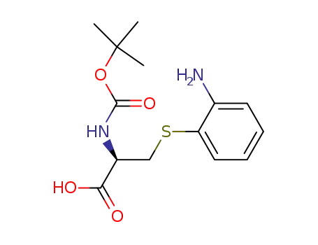 (R)-3-((2-aminophenyl)thio)-2-((tert-butoxycarbonyl)amino)propanoic acid