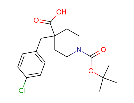 1-Boc-4-(4-chlorobenzyl)-4-carboxypiperidine