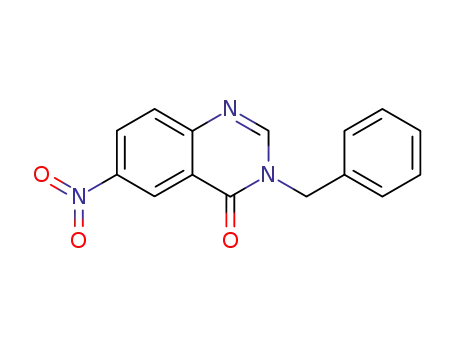 4(3H)-Quinazolinone, 6-nitro-3-(phenylmethyl)-