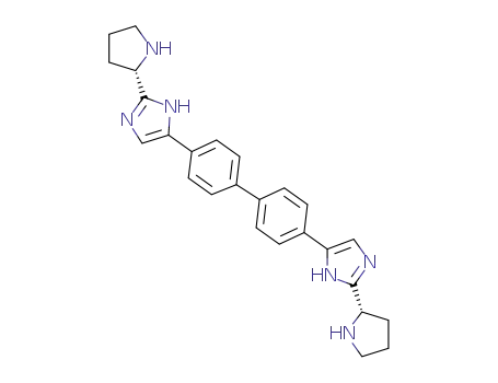 4,4'-Bis(2-((S)-pyrrolidin-2-yl)-1H-imidazol-5-yl)-1,1'-biphenyl