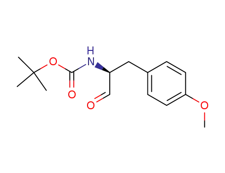 Carbamic acid, [1-formyl-2-(4-methoxyphenyl)ethyl]-, 1,1-dimethylethyl
ester, (S)-