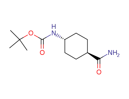 1,1-dimethylethyl [trans-4-(aminocarbonyl)cyclohexyl]carbamate