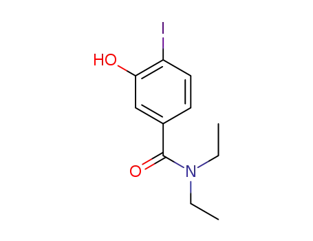 Molecular Structure of 911228-76-7 (N,N-diethyl-3-hydroxy-4-iodobenzaMide)