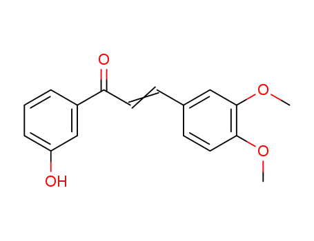 (E)-3-(3,4-dimethoxyphenyl)-1-(3-hydroxyphenyl)prop-2-en-1-one