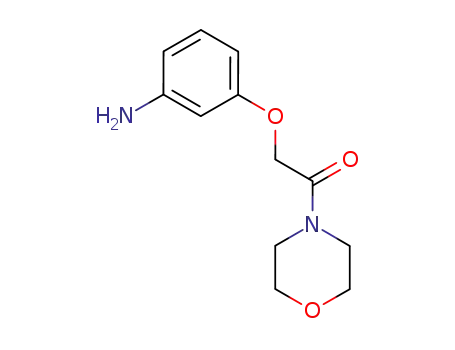 2-(3-Aminophenoxy)-1-morpholinoethanone