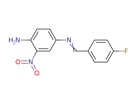 2-amino-5-(4-fluorobenzylideneamino)nitrobenzene