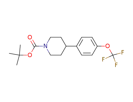 4-(4-(trifluoromethoxy)phenyl)piperidine-1-formic acid tert-butyl ester
