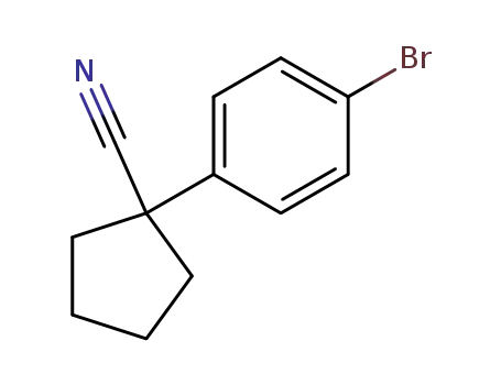 1-(4-Bromophenyl)cyclopentanecarbonitrile