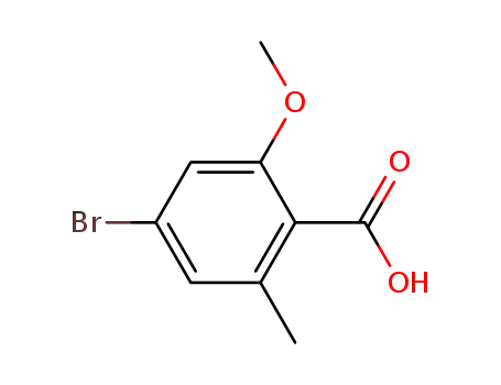 4-bromo-2-methoxy-6-methylbenzoic acid