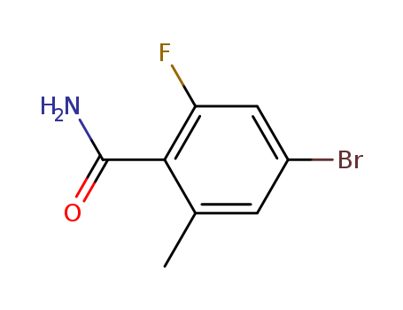 Benzamide, 4-bromo-2-fluoro-6-methyl-