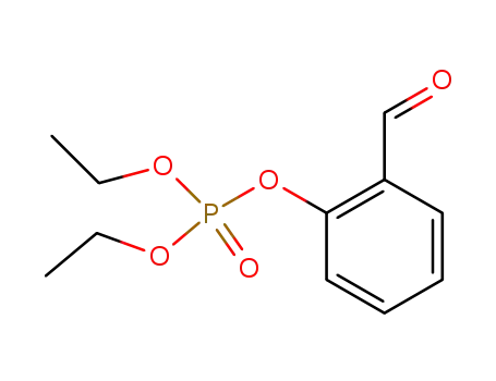 Molecular Structure of 129880-21-3 (Phosphoric acid, diethyl 2-formylphenyl ester)