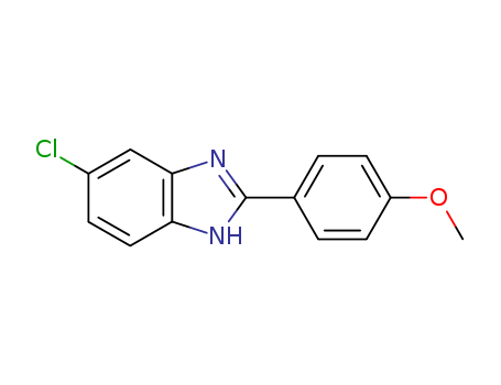 6-chloro-2-(4-methoxyphenyl)-1H-benzimidazole;6-chloro-2-(4-methoxyphenyl)-1H-benzimidazole; hydrate