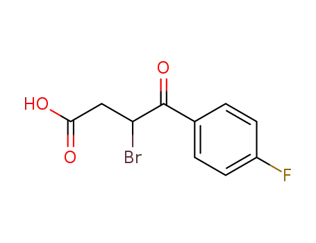 3-BROMO-4-(4-FLUOROPHENYL)-4-OXOBUTANOIC ACID