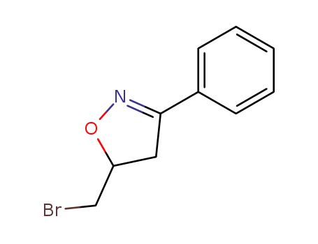 Molecular Structure of 68843-61-8 (5-(BROMOMETHYL)-3-PHENYL-4,5-DIHYDROISOXAZOLE)