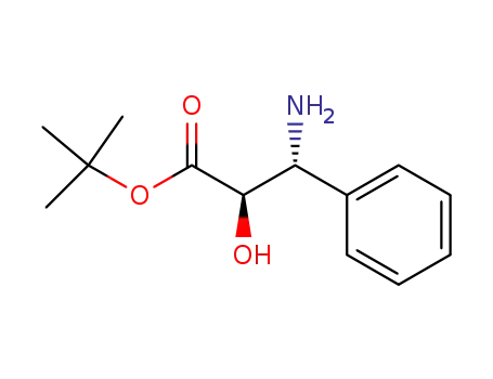 Molecular Structure of 135981-02-1 (T-BUTYL (2R,3R)-3-AMINO-2-HYDROXY-3-PHENYLPROPANOATE)