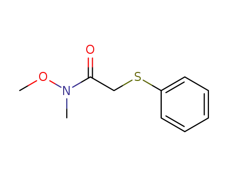 N-methoxy-N-methyl-2-(phenylthio)acetamide