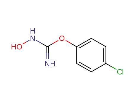 Carbamimidic acid, hydroxy-, 4-chlorophenyl ester