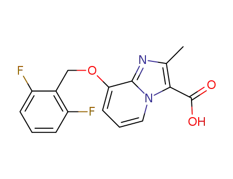 8-(2,6-Difluoro-benzyloxy)-2-Methyl-iMidazo[1,2-a]pyridine-3-carboxylic acid