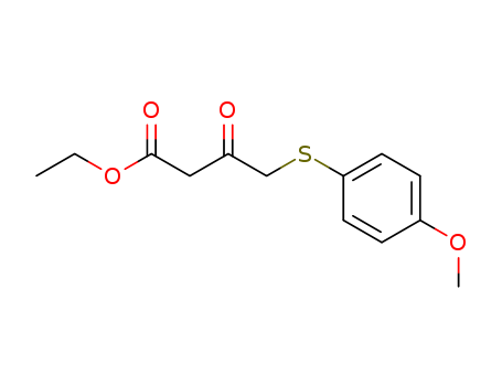 ethyl 4-(4-methoxyphenylthio)-3-
oxobutanoate