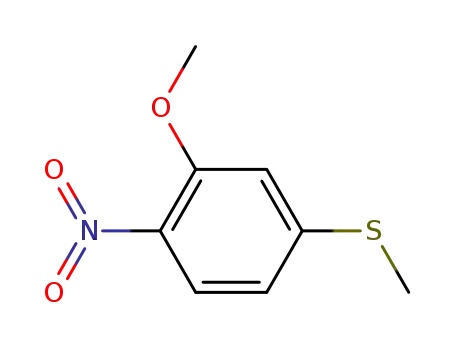 2-methoxy-4-(methylsulfanyl)-1-nitrobenzene