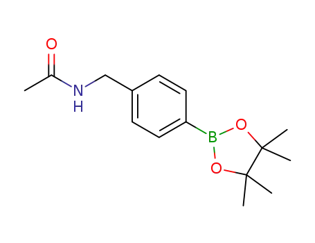 N-(4-(4,4,5,5-tetramethyl-1,3,2-dioxaborolan-2-yl)benzyl)acetamide