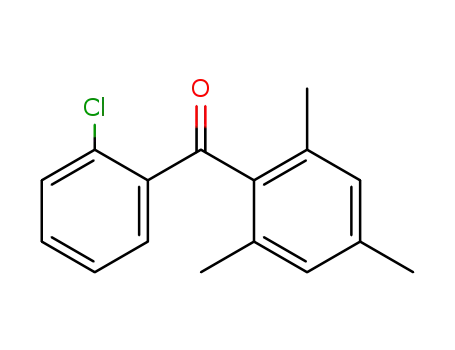 Molecular Structure of 71783-50-1 ((2-chlorophenyl)(2,4,6-trimethylphenyl)methanone)