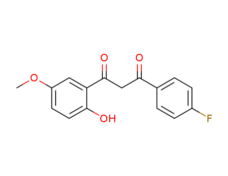 1-(4-fluorophenyl)-3-(2-hydroxy-5-methoxyphenyl)propane-1,3-dione