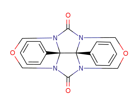Molecular Structure of 111380-75-7 (1,3,4,6-bis(2-oxapropylene)tetrahydro-3a,6a-diphenylimidazo<4,5-d>imidazole-2,5(1H,3H)-dione)