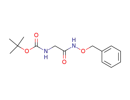 Molecular Structure of 63648-89-5 (2-[(TERT-BUTOXY)CARBONYLAMINO]-N-(PHENYLMETHOXY)ACETAMIDE)