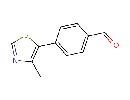 4-(4-methylthiazol-5-yl)benzaldehyde