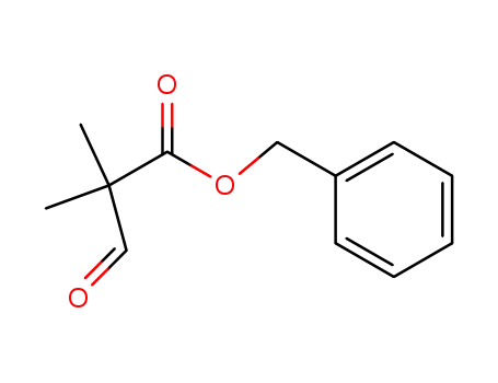 Molecular Structure of 97518-80-4 (Propanoic acid, 2,2-dimethyl-3-oxo-, phenylmethyl ester)