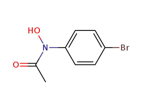 Molecular Structure of 67274-48-0 (N-(4-bromophenyl)-N-hydroxyacetamide)