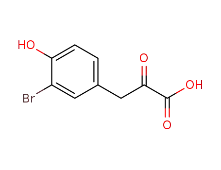 3-(3-bromo-4-hydroxyphenyl)-2-oxopropionic acid