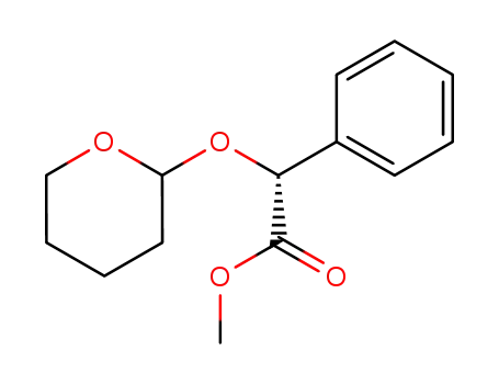 (R)-Phenyl-[(tetrahydro-pyran-2-yloxy)]-acetic acid methyl ester