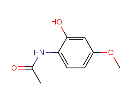 Molecular Structure of 58469-06-0 (N-(2-Hydroxy-4-Methoxyphenyl)acetaMide)